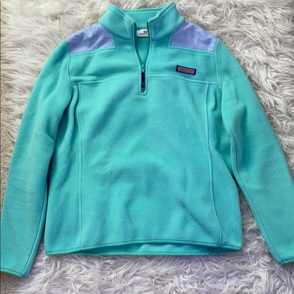 ✨vineyard vines fleece quarter zip✨